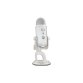 Microphone Logitech Blue Yeti Microphone Gaming USB pour Streaming Premium, Podcast, Studio avec Themes Streamlabs Exclusifs - White Mist