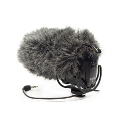 Microphone Rode Brise vent en fourrure pour microphones NTG1/2/3 et vidéo mic