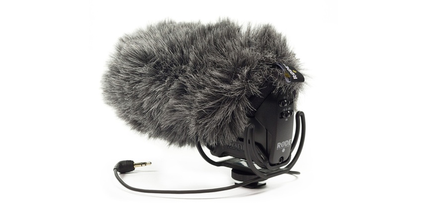 Microphone Rode Brise vent en fourrure pour microphones NTG1/2/3 et vidéo mic