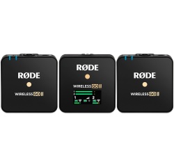 Microphone Rode Kit double emetteurs + recepteur Version noir