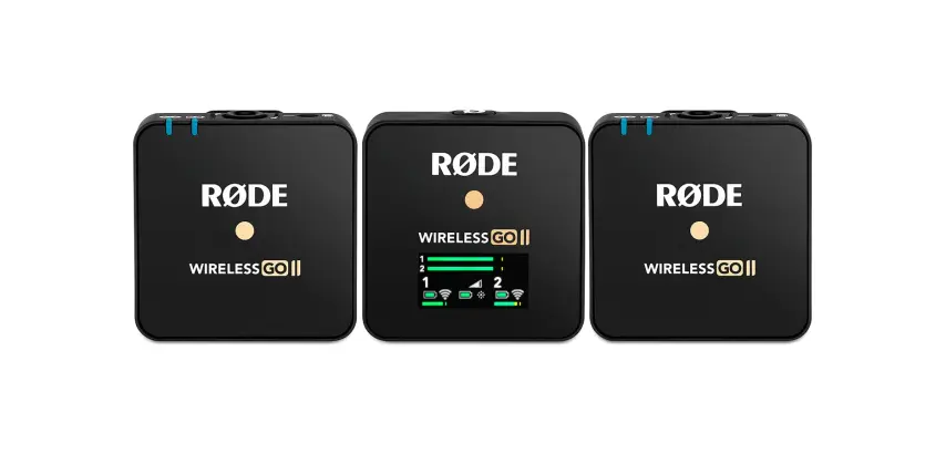 Microphone Rode Kit double emetteurs + recepteur Version noir