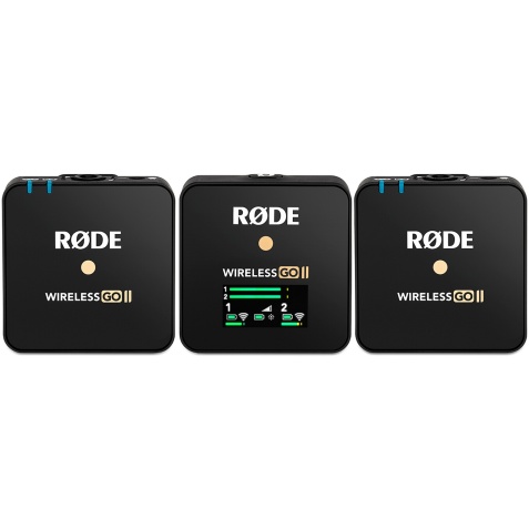Microphone Rode Kit double emetteurs + recepteur Version noir