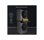 Kit de superposition Haier HASTKU10FB - Kit de superposition noir