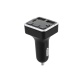 Transmetteur audio Tnb FM Bluetooth -  kit mains libres - gris