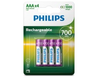 Pile rechargeable Philips PILES RECHARGEABLE AAA LR03 700 MAH
