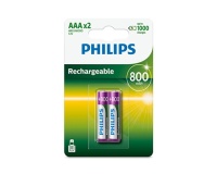 Pile rechargeable Philips PILES RECHARGEABLE AAA LR03 800 MAH