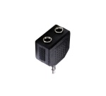 Câble et Connectique Accsup ADAPTATEUR JACK 3,5 STEREO MALE / 2 X JACK 3,5 STEREO FEMELLE