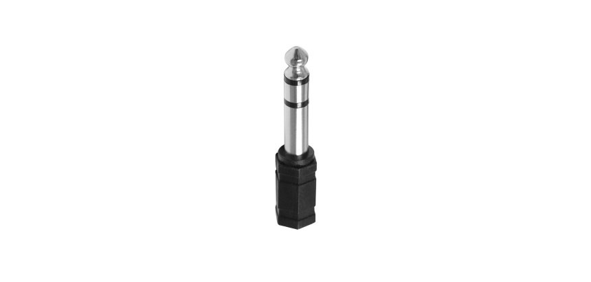 Câble et Connectique Accsup ADAPTATEUR JACK 3,5 STEREO MALE / JACK 6,35 STEREO FEMELLE
