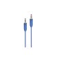 Câble et Connectique Accsup CABLE JACK 3,5 / JACK 3,5 1,5M BLEU