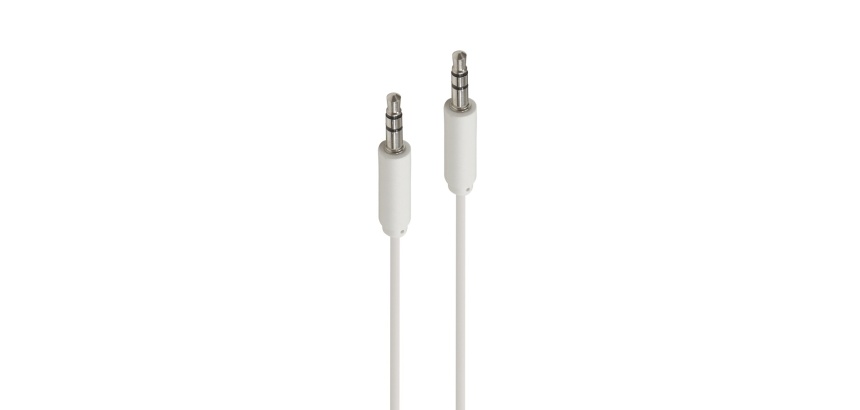 Câble et Connectique Accsup CABLE JACK 3,5 / JACK 3,5 1,5M BLANC