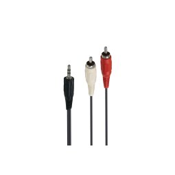 Câble et Connectique Accsup CABLE JACK 3,5 MALE / 2 X RCA MALES 1,5M NOIR