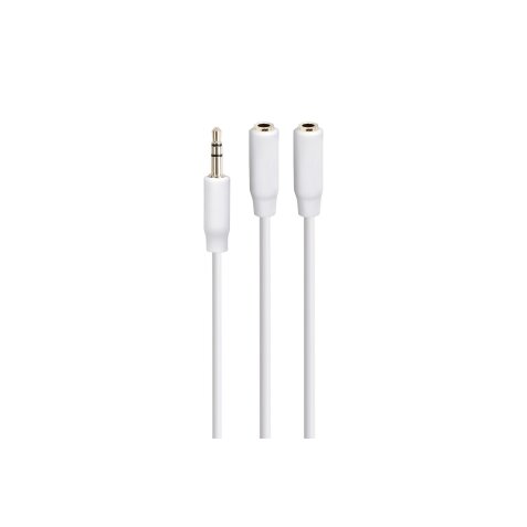 Câble et Connectique Accsup CABLE DEDOUBLEUR JACK 3,5 NOIR