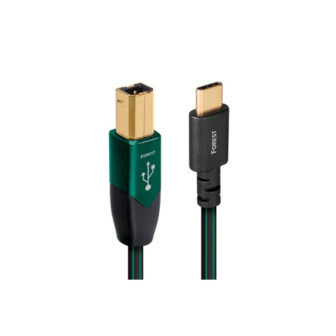 Câble et Connectique Audioquest CABLE USB-C / USB-B FOREST 1.5 M