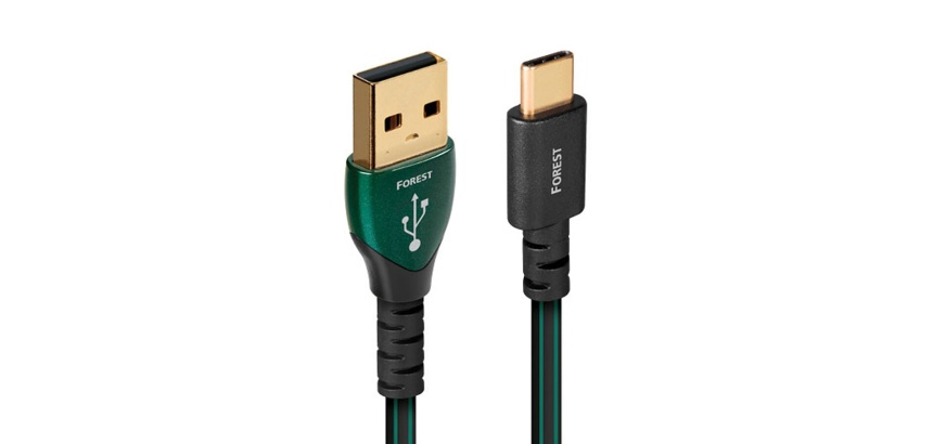 Câble et Connectique Audioquest CABLE USB-A / USB-C FOREST 1.5 M