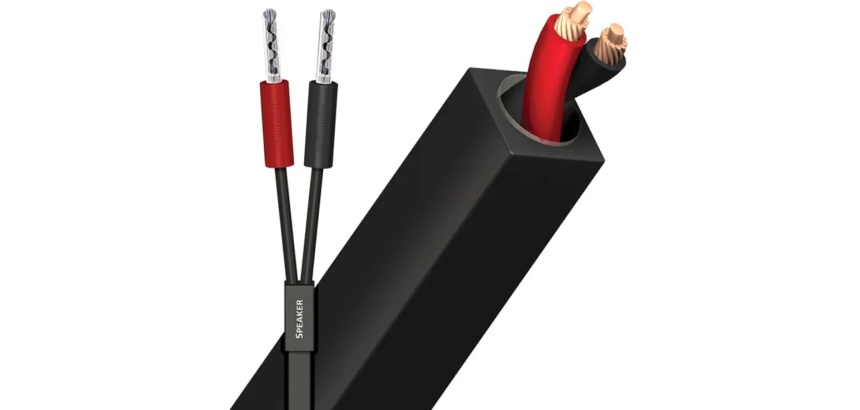 Câble et Connectique Audioquest CABLE ENCEINTE Q2 BLACK CABLE MONTE 2x3 M