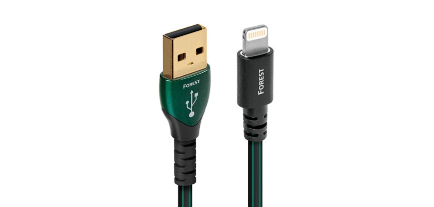 Câble et Connectique Audioquest CABLE USB LIGHTNING / USB-A FOREST 1.5M
