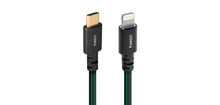 Câble et Connectique Audioquest CABLE USB LIGHTNING / USB-C FOREST 1.5M