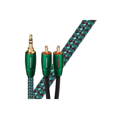 Câble et Connectique Audioquest CABLE JACK 3.5 - RCA EVERGREEN 1.5 M