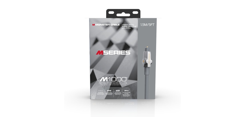 Câble et Connectique Monster Cable Câble audio numérique Monster Home Audio 1.5M Silver