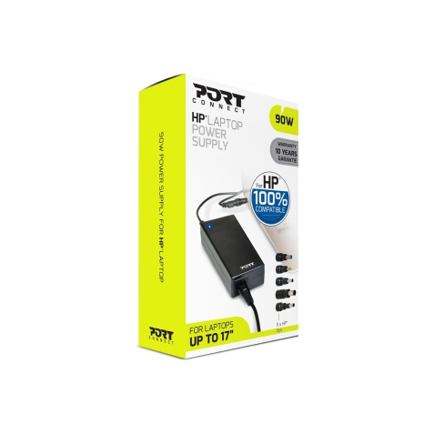 Chargeur et câble d'alimentation PC Port Designs Alimentation pour ordinateur portable HP