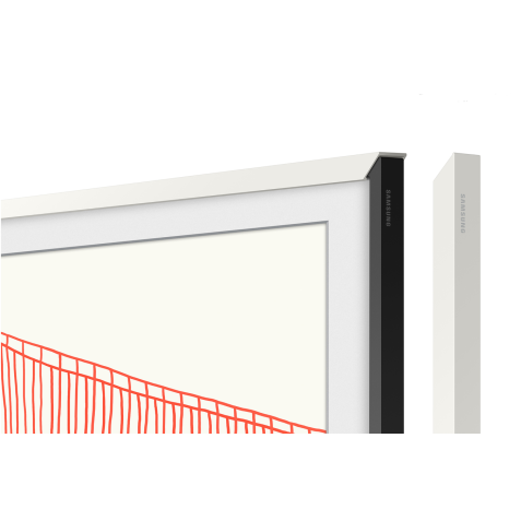 Support mural pour écran plat Samsung Cadre The Frame 65'''' Blanc 2021/2022/2023