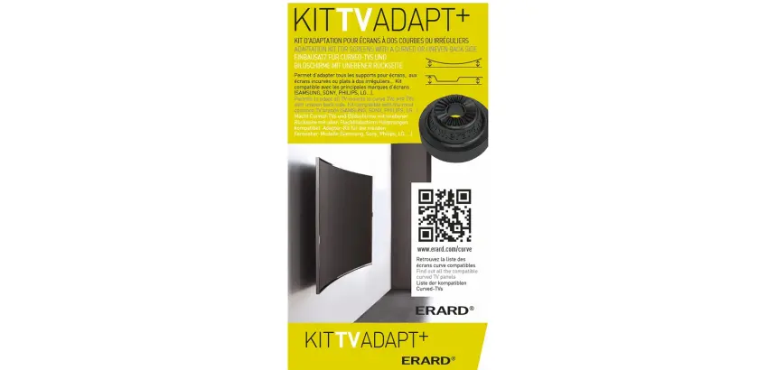 Accessoire TV vidéo Erard Kit d'adaptation pour écrans