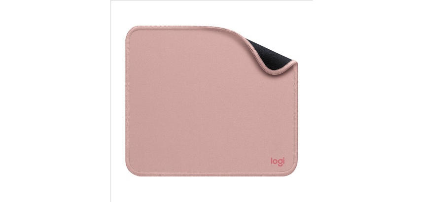Tapis de souris Logitech Mouse Pad Studio Series Durable, Glissement Facile - Rose