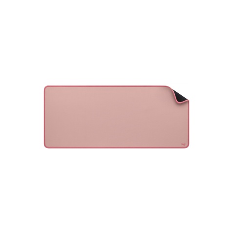 Tapis de souris Logitech Large Desk Mat Studio Series, Multifonctionnel et Etendu - Rose