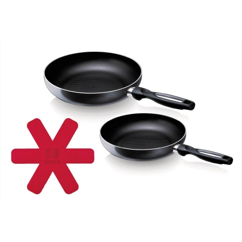 Batterie de cuisine Beka Set de 2 poêles Pro Induc avec poignée de 24/28cm 13077964