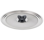 Manche / couvercle Tefal INGENIO Couvercle anti-projection en inox 24-30 cm L9879902