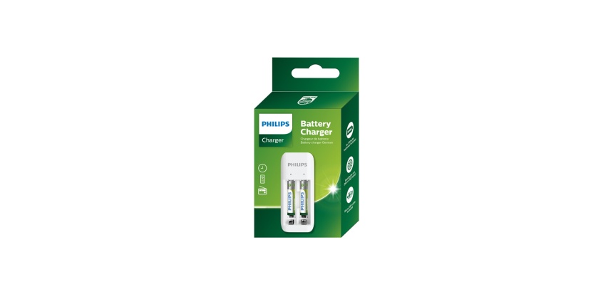 Chargeur de piles Philips CHARGEUR DE PILES 2 PILES + 2xAAA 700 MAH