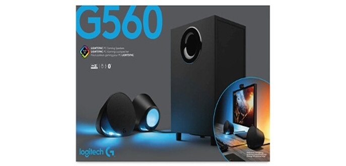 Logitech G560 - speaker system - for PC - wireless