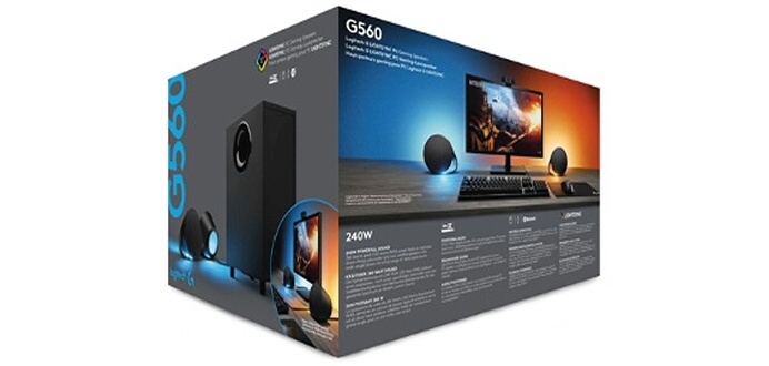 Logitech G G560 Haut-parleur gaming pour PC LIGHTSYNC