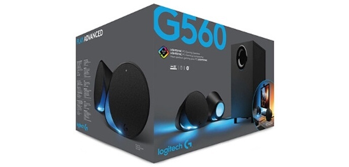 Logitech G G560 Haut-parleur gaming pour PC LIGHTSYNC