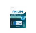 Clé USB Philips Cle USB-C Philips Click 3.2 GB 512Go