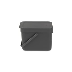 Poubelle Brabantia Sort & Go, 6L - Grey