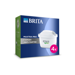 BRITA FRANCE Pack de cartouches filtrantes Pack 4 filtres à eau MAXTRA PRO- LIMESCALE EXPERT