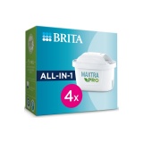 BRITA FRANCE Pack de cartouches filtrantes Pack 4 filtres à eau MAXTRA PRO- AIO