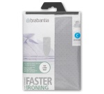 Accessoire soin du linge Brabantia HOUSSE DE TABLE A REPASSER C METALLISE 124x45