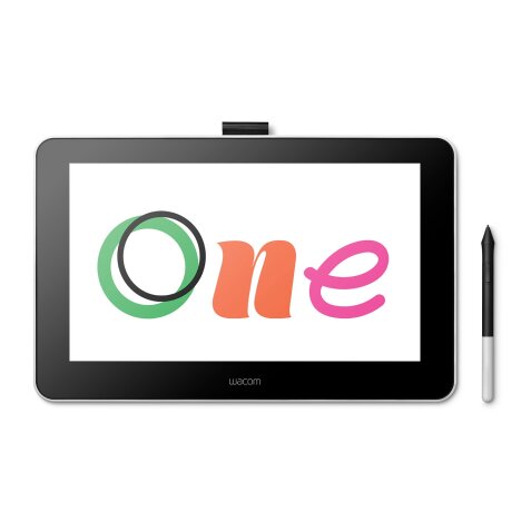 Tablette graphique Wacom Tablette graphique avec ecran Full HD 13.3'' et stylet Wacom One Pen (PC / Mac / Android)