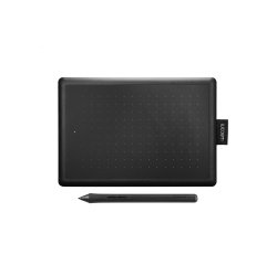 Tablette graphique Wacom Tablette graphique a stylet - 21 centimetres - 1024 niveaux de pression - Noire et Rouge - Windows/Mac OS/Chrome OS