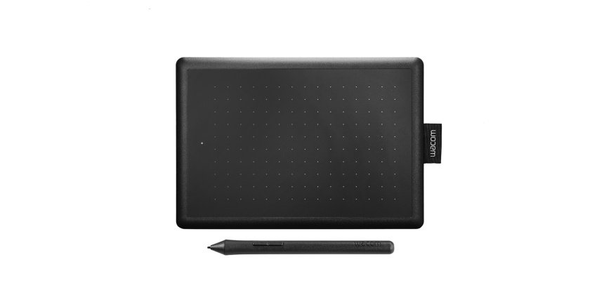 Tablette graphique Wacom Tablette graphique a stylet - 21 centimetres - 1024 niveaux de pression - Noire et Rouge - Windows/Mac OS/Chrome OS