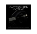 Casque PC Logitech BUNDLE Logitech G PRO X Gaming Headset filaire noir + REPOSE CASQUE