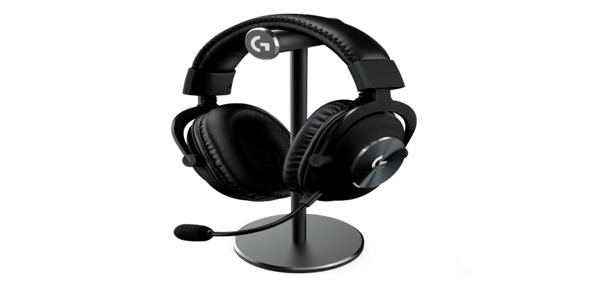Casque PC Logitech BUNDLE Logitech G PRO X Gaming Headset filaire noir + REPOSE CASQUE