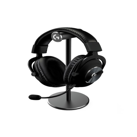 Casque PC Logitech BUNDLE Logitech G PRO X Gaming Headset filaire noir + REPOSE CASQUE