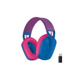 Casque PC Logitech Gaming LG435 LIGHTSPEED sans fil, Bluetooth, avec micro - Bleu