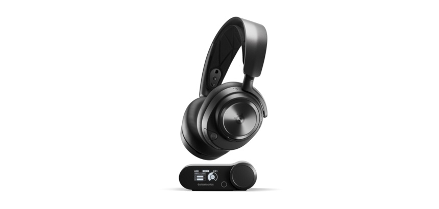Casque PC Steelseries ARCTIS NOVA PRO WIRELESS pour PC et PlayStation - ANC - sans fil RF 2.4 GHz/Bluetooth - microphone à réduction de bruit ClearCast