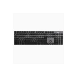 Clavier Tnb iClick - Clavier Bluetooth rechargeable en aluminium - gris sidéral