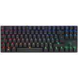 Clavier Cherry MX 8.2 TKL WIRELESS - MECANIQUE - boitier en aluminium - FILAIRE/BLUETOOTH/RF 2.4 GHZ - INTERRUPTEURS MX RED - RETROECLAIRAGE RGB - Mallette de transport - AZERTY