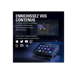 Clavier Elgato Stream Deck MK2 - 15 touches LCD personnalisables